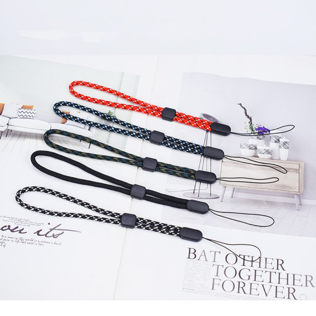 Correa de muñeca para teléfono móvil con cordón, longitud ajustable, accesorio de nylon.